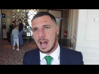 'IM GOING STRAIGHT THROUGH HIM' - TOMMY COYLE PROMISES TO GIVE BELFAST FANS A REAL FIGHT TO REMEMBER