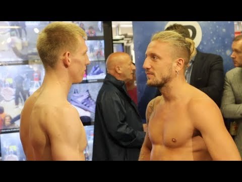 GO ON THE BIG CHEESE! - TED CHEESEMAN v FRANCESCO LEZZI - OFFICAL WEIGH IN (@JD SPORT) / NXTGEN