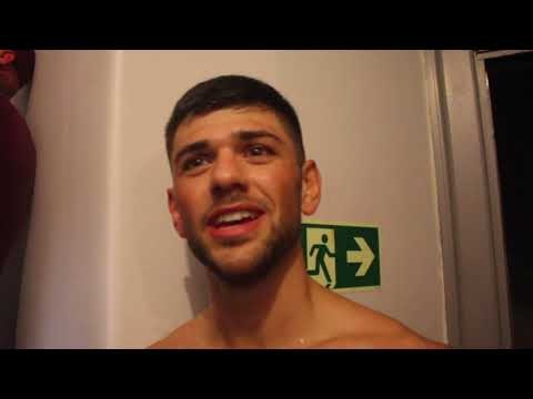 JOE CORDINA REACTS TO BRUTAL FIRST ROUND STOPPAGE OVER THE VERY EXPERIENCED JAMIE SPEIGHT