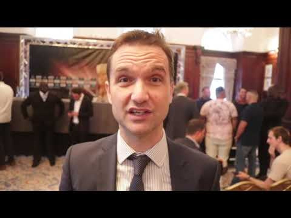 INTRODUCING TV BROADCASTER ANDY CLARKE  - BREAKSDOWN GEORGE GROVES v JAMIE COX  / WBSS