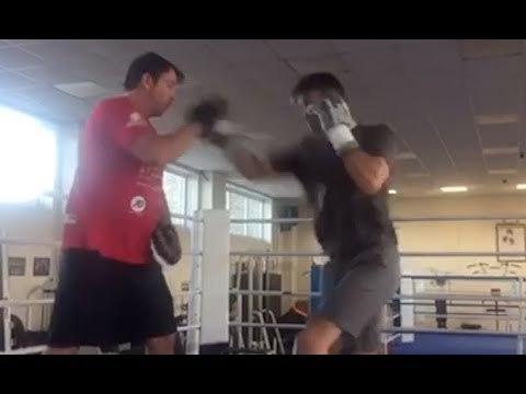 CALLUM SMITH v ERIK SKOGLUND - PAD WORK FOOTAGE - AHEAD OF WSSB SHOWDOWN ON SEPT 16 (LIVERPOOL)