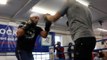 RAW GYPSY! - BILLY JOE SAUNDERS SMASHES THE PADS w/ NEW TRAINER DOMINIC INGLE/ SAUNDERS v MONROE JR