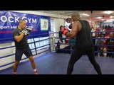 IS DANIEL DUBOIS THE NEXT HEAVYWEIGHT SENSATION? - FULL TRAINING SESSION AT PEACOCK GYM (FOOTAGE)