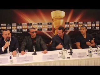 CHRIS EUBANK JR v AVNI YILDIRIM - *THE FULL & UNCUT* HEATED PRESS CONFERENCE (STUTTGART) / WSSB