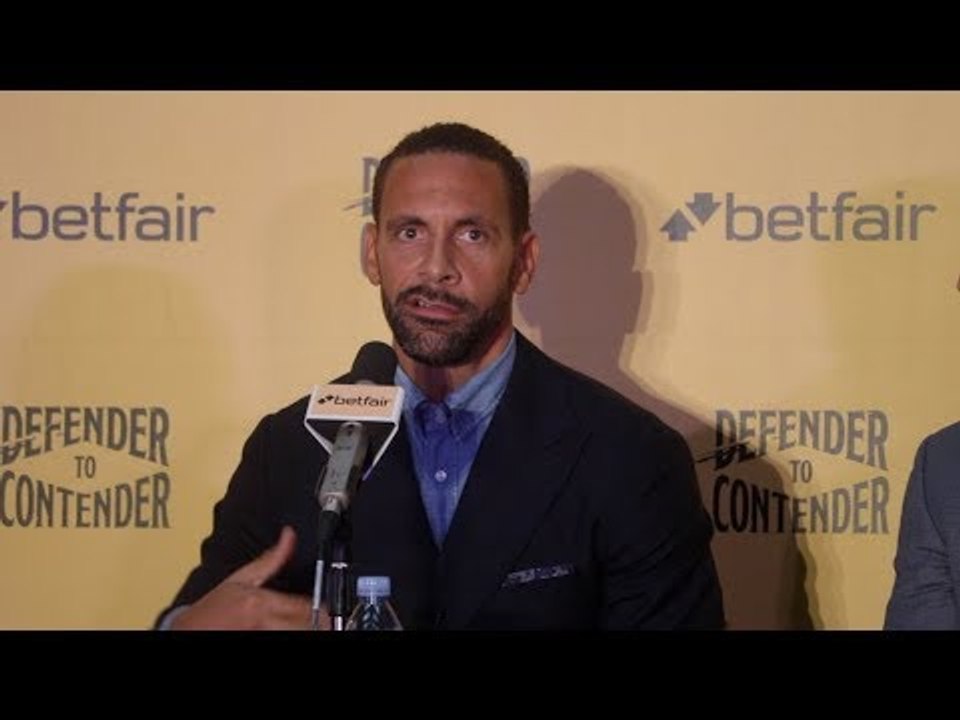 EX MAN UTD & ENGLAND FOOTBALLER RIO FERDINAND BECOMES A PROFESSIONAL BOXER - {FULL PRESS CONFERENCE}