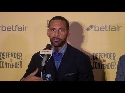 EX MAN UTD & ENGLAND FOOTBALLER RIO FERDINAND BECOMES A PROFESSIONAL BOXER - {FULL PRESS CONFERENCE}