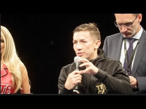 GENNADY GOLOVKIN IMMEDIATE REACTION TO HIS DRAW W/ SAUL 'CANELO' / CANELO v GOLOVKIN