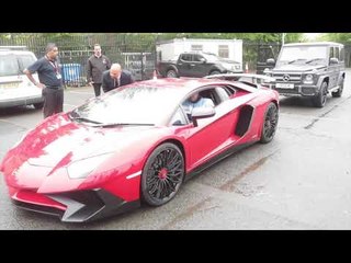 GYPSY STYLE!! - HUGHIE FURY ARRIVES IN LAMBORGHINI -  WORLD TITLE PRESS CONFERENCE  W/JOSEPH PARKER