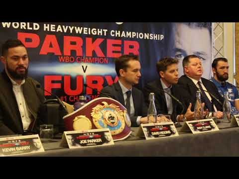 HEATED!!!!! JOSEPH PARKER v HUGHIE FURY **FULL & UNCUT** LONDON PRESS CONFERENCE / PARKER v FURY