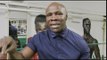 CHRIS EUBANK SNR - 'MY SON WILL BE A MULTI-MILLIONAIRE IN HIS NEXT 3 FIGHTS' / ISSUES WARNING TO REF
