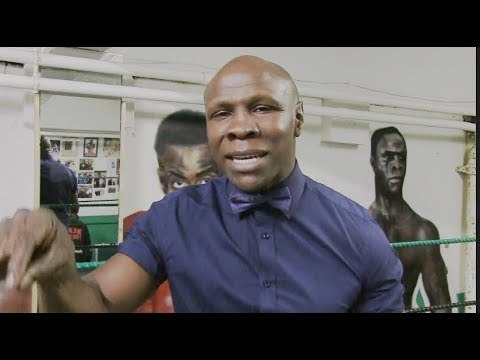 CHRIS EUBANK SNR - 'MY SON WILL BE A MULTI-MILLIONAIRE IN HIS NEXT 3 FIGHTS' / ISSUES WARNING TO REF