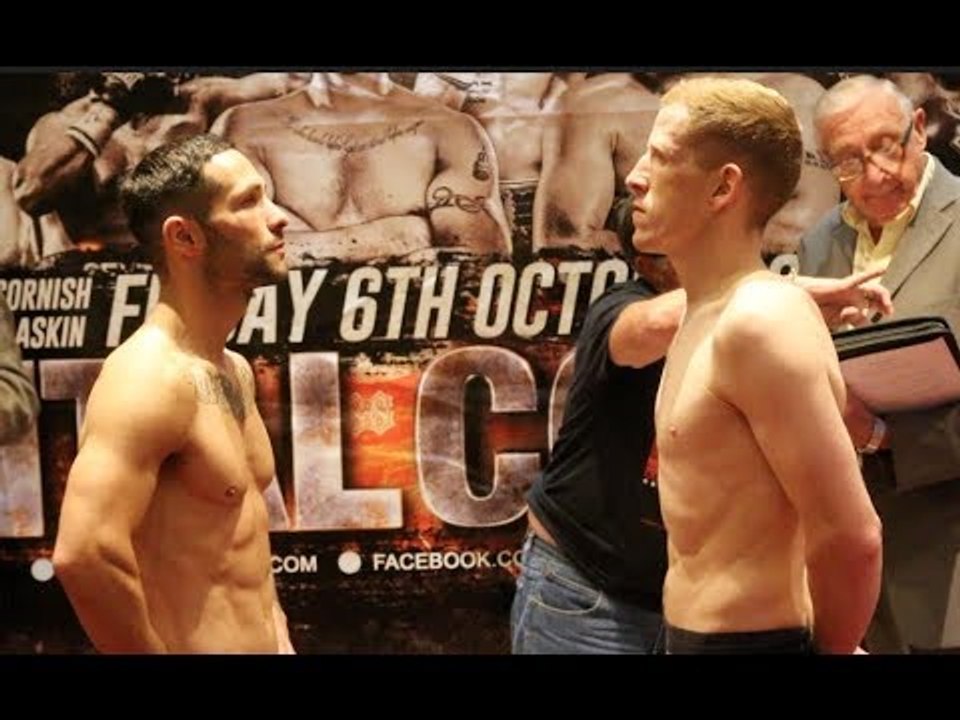 'SCOTTISH CANELO' - STEPHEN TIFFNEY v TROY JAMES - OFFICIAL WEIGH IN VIDEO / CAPITAL COLLISION