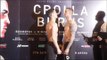 ANTHONY CROLLA v RICKY BURNS - OFFICIAL WEIGH IN & HEAD TO HEAD / CROLLA  v BURNS