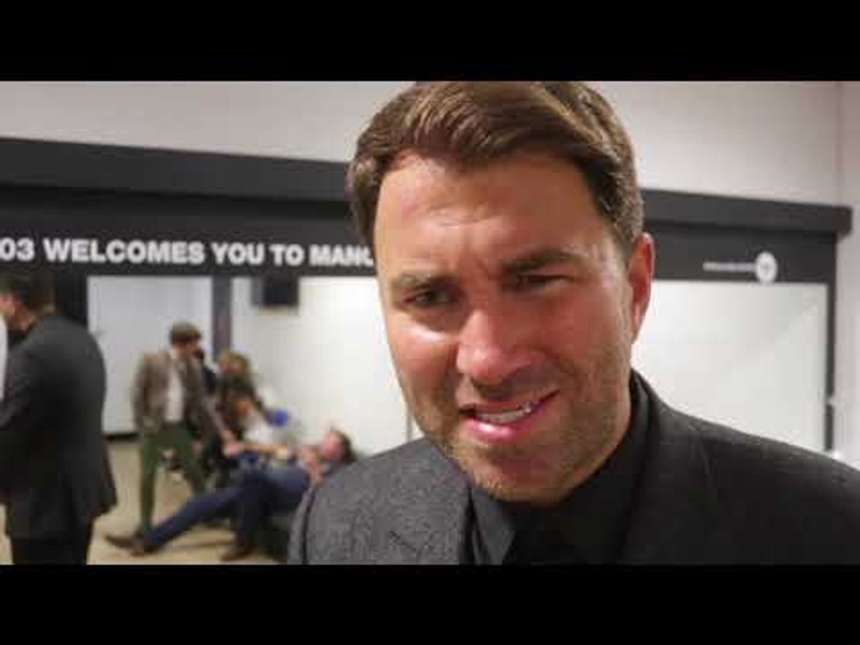 EDDIE HEARN REACTS TO ANTHONY CROLLA DEFEATING RICKY BURNS - ON EGGINGTON, CARDLE, MORRISON & RITSON
