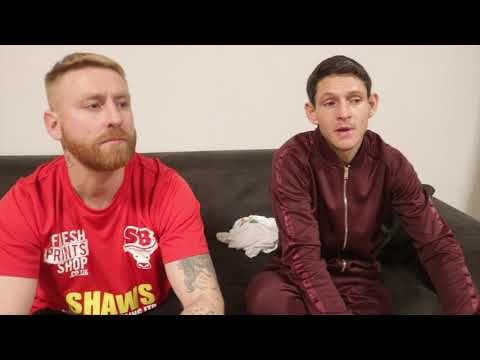 GAVIN McDONNELL & STEFY BULL - 'I HAVE HAD A TASTE OF THE BIG FIGHTS NOW I WANT MORE' (POST FIGHT)