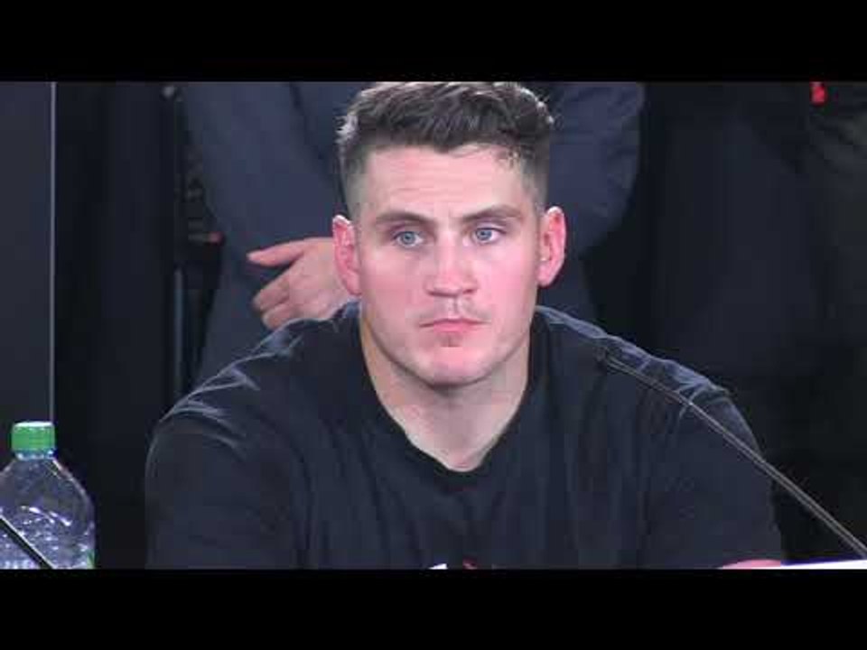 SHANE McGUIGAN REACTS TO GEORGE GROVES' STUNNING BODY-SHOT KNOCKOUT OF JAMIE COX