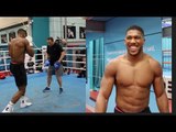 ANTHONY JOSHUA v CARLOS TAKAM - ANTHONY JOSHUA **FULL & COMPLETE** TRAINING SESSION (SHEFFIELD)