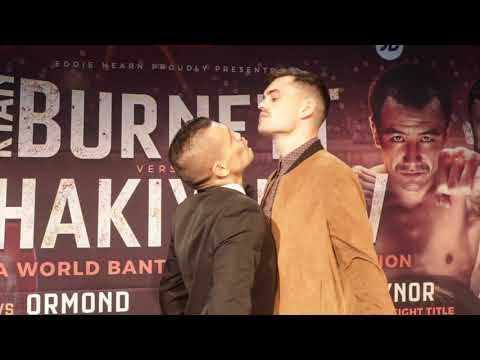 TYRONE McKENNA v REYNALDO GARRIDO - OFFICIAL HEAD TO HEAD @ FINAL BELFAST PRESS CONFERENCE