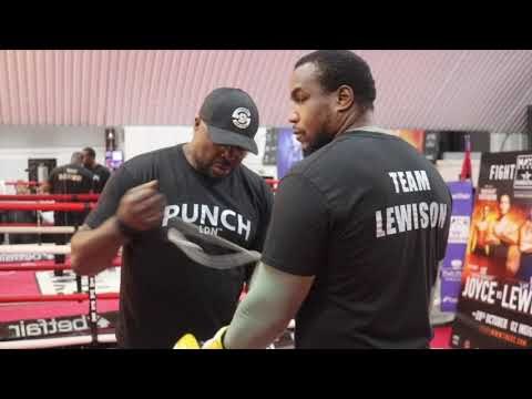 'THEY SAID I COULD ONLY DO 1 ROUND!?' - IAN LEWISON OFFICIAL WORK OUT / JOYCE v LEWISON