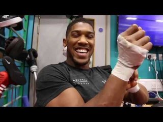 JOSHUA SWIPES AT HAYE! - 'HE WAS TRAINING ON BOATS IN MIAMI! - HE ALREADY WON THE FIGHT IN HIS HEAD'