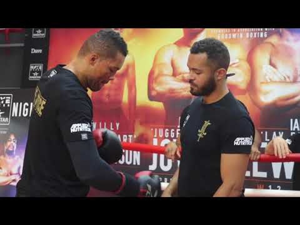 JOE JOYCE (FULL & COMPLETE) MEDIA WORKOUT AHEAD OF CLASH W/ IAN LEWISON / JOYCE v LEWISON