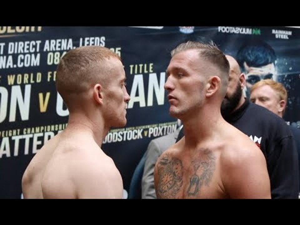 DARREN TETLEY v TERRY NEEDHAM - OFFICIAL WEIGH-IN VIDEO / EDGE OF GLORY