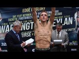 LEEDS SUPPORT BEHIND HIM! - JACK BATESON v KAMIL JAWOREK - OFFICIAL WEIGH IN / EDGE OF GLORY