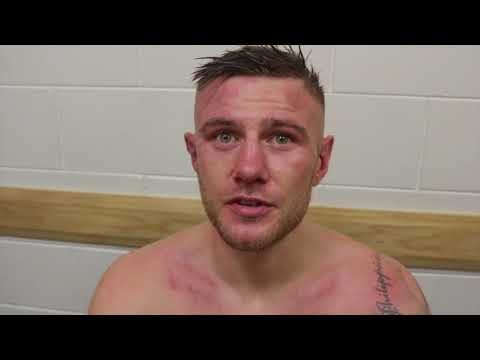 PAUL HYLAND JR REACTS TO CONTROVERSIAL POINTS WIN OVER 'THE ROCK' STEPHEN ORMOND IN BELFAST