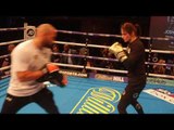 AND THE NEW!! KATIE TAYLOR SHOWS EXPLOSIVE HAND SPEED DURING PUBLIC WORKOUTS/ JOSHUA v TAKAM