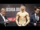 PRIDE OF WALES! JOE CORDINA v LESTHER CANTILLANO - OFFICIAL WEIGH IN & HEAD TO HEAD / JOSHUA v TAKAM