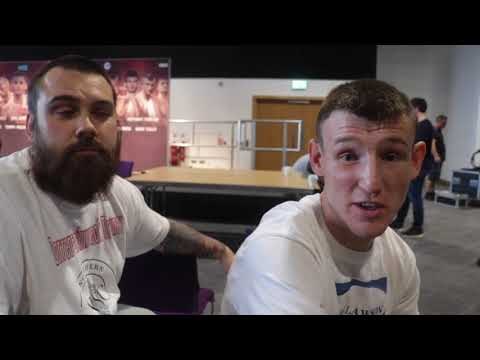 DARREN TRAYNOR -'WERE NOT CONCERNED ABOUT BEING IN BELFAST A BOXING RING IS A BOXING RING'