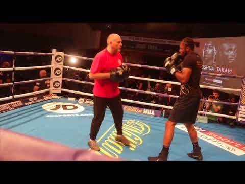 CRAIG 'SPIDER' RICHARDS OFFICIAL PUBLIC WORKOUT FROM CARDIFF /JOSHUA v TAKAM