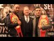 'UNCLE FRANK IS BACK!' - JAMES DeGALE WITH FRANK WARREN & LEE SELBY / THE BOYS ARE BACK IN TOWN