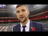 'I WANT TO SEE SOMEONE KNOCKED OUT COLD' - CARL FROCH ON ANTHONY JOSHUA STOPPAGE OF CARLOS TAKAM