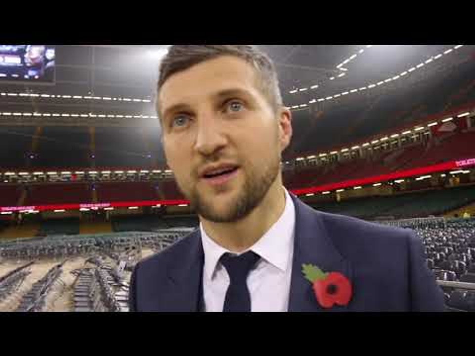 'I WANT TO SEE SOMEONE KNOCKED OUT COLD' - CARL FROCH ON ANTHONY JOSHUA STOPPAGE OF CARLOS TAKAM