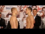 COME ON QUIGG! - SCOTT QUIGG v OLEG YEFIMOVICH - OFFICIAL WEIGH IN FROM MONACO / BOXING BONANZA
