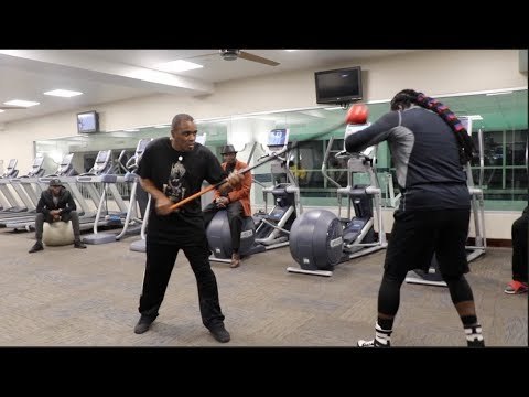 DEONTAY WILDER v BERMANE STIVERNE - IN CAMP WITH WBC CONTENDER BERMANE STIVERNE (UNSEEN)