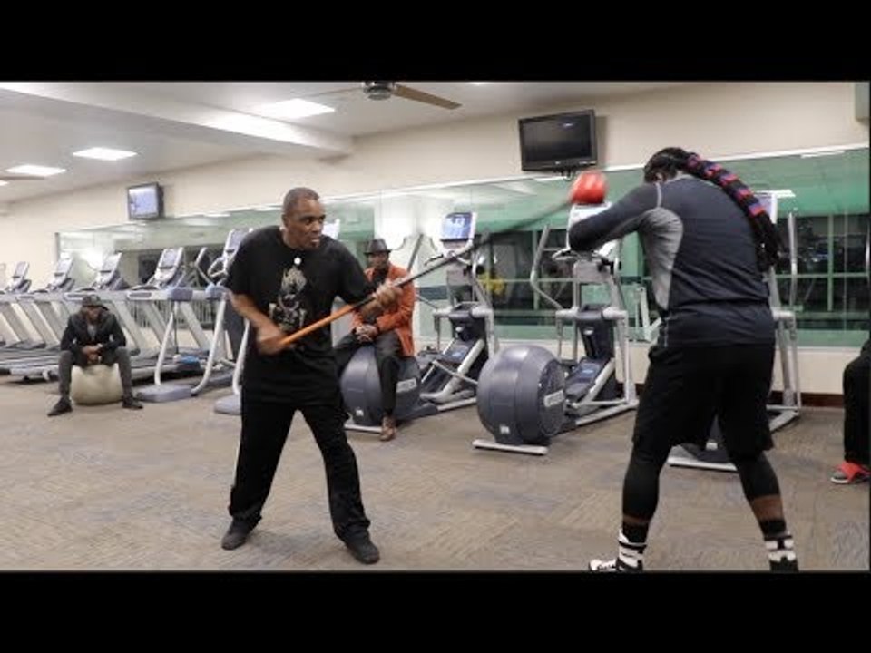 DEONTAY WILDER v BERMANE STIVERNE - IN CAMP WITH WBC CONTENDER BERMANE STIVERNE (UNSEEN)