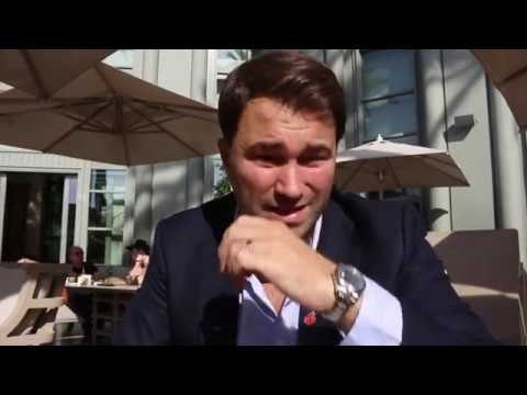 EDDIE HEARN ON JOSHUA-FURY TALKS, WHYTE, CHISORA, MONACO, DeGALE & WILDER/DiBELLA 'TALKING ****'