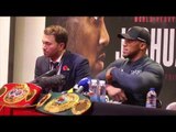 ANTHONY JOSHUA REFLECTS ON THE HEADBUTT FROM CARLOS TAKAM THAT CAUSED NOSE INJURY