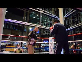 CAN MIGUEL VAZQUEZ DERAIL JOSH TAYLOR'S HOPES OF GETTING A WORLD TITLE SHOT? / PAD-WORKOUT FOOTAGE