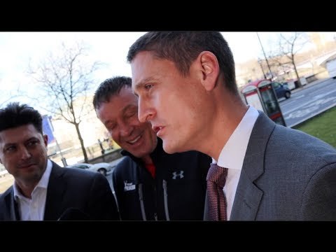 PARKER PROMOTER DAVID HIGGINS REACTS TO ANTHONY JOSHUA ACCUSATIONS THAT HE'S WEIRD & A BACK STABBER