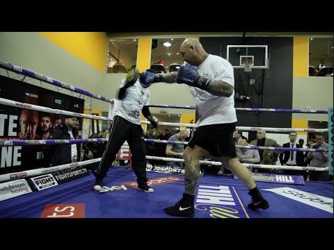 EXPLOSIVE!! LUCAS 'BIG DADDY' BROWNE (FULL & COMPLETE) PADS AHEAD HEAVYWEIGHT CLASH W/ DILLIAN WHYTE