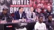 DILLIAN WHYTE v LUCAS BROWNE - (FULL & COMPLETE) PRESS CONFERENCE W/ EDDIE HEARN & FULL UNDERCARD