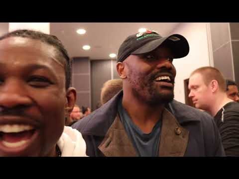 UNCLE T (CAMEO FROM DERECK CHISORA) BREAKDOWN WHYTE v BROWNE & MUTUAL LOVE FOR ISLINGTON BOXING CLUB