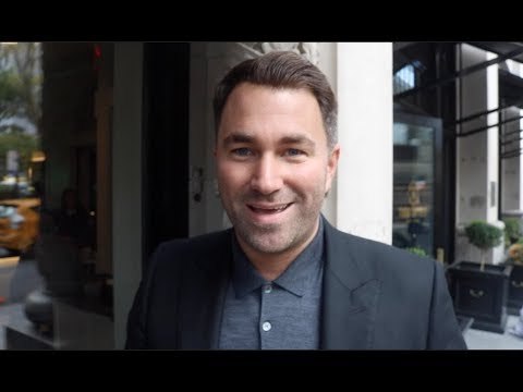 EDDIE HEARN ON ANTHONY JOSHUA v DEONTAY WILDER, SHELLY FINKEL NEGOTIATIONS, DI BELLA, JACOBS, MILLER