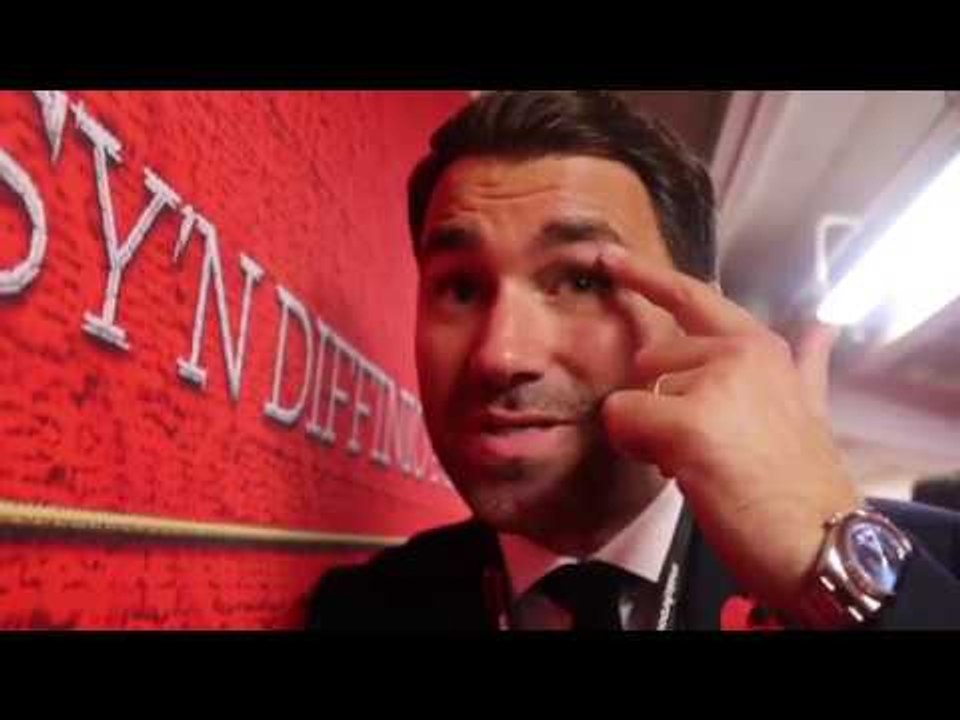 'I WANT TO WORK WITH TYSON FURY' - EDDIE HEARN REACTS TO ANTHONY JOSHUA 10th ROUND STOPPAGE OF TAKAM