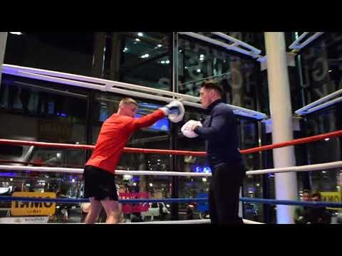 IS JOSH TAYLOR THE BEST DOMESTICALLY AT 140lbs? - PAD WORK OUT WITH SHANE McGUIGAN / TAYLOR-VAZQUEZ