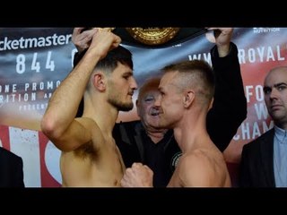 JASON EASTON v JOSEF ZAHRADNIK - OFFCIAL WEIGH IN VIDEO / RISK v REWARD / EASTON v ZAHRADNIK