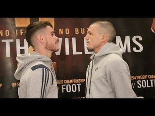 BRITISH TITLE! - THOMAS PATRICK WARD v SEAN DAVIS - HEAD TO HEAD @ FINAL PRESS CONFERENCE